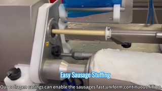 collagen casing stuffing